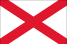 Alabama map logo - Alabama state flag